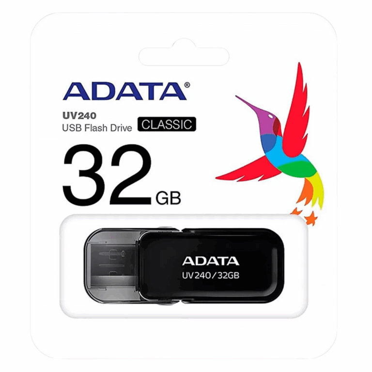 Flash Memory Adata 32gb Uv240 Usb 2.0 Negro - Flash Memory - AUV240-32G-RBK
