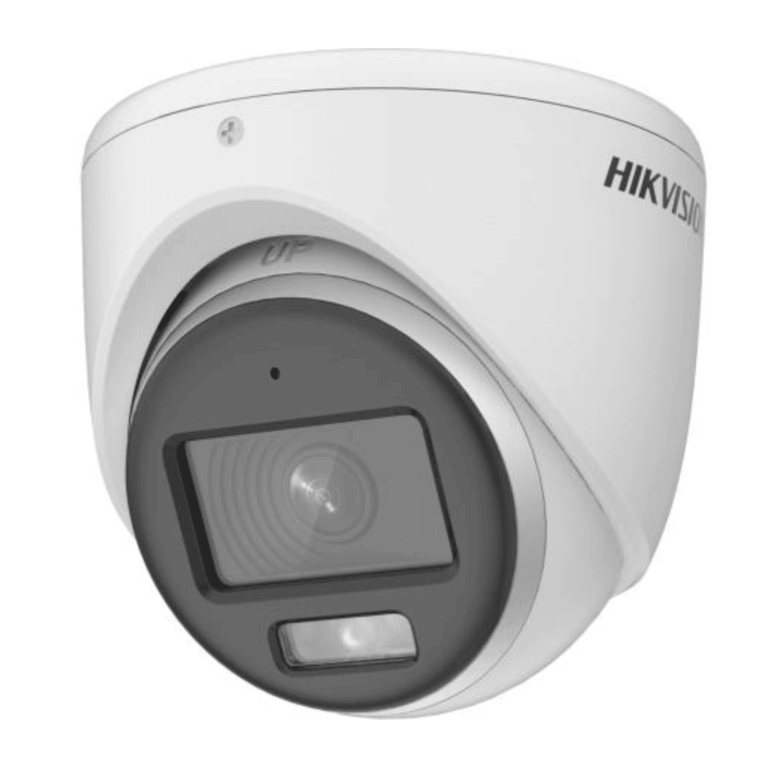 Hikvision ColorVu DS-2CE70KF0T-LMFS - Surveillance camera - Audio Fixed Turret Camera buil - Vigilancia de Video - Cámaras Análogas - DS-2CE70KF0T-LMFS
