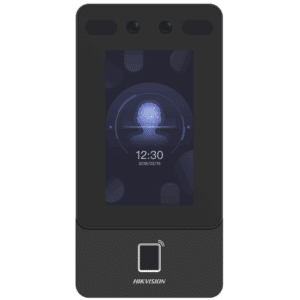 HIKVISION - LECTOR BIOMETRICO FACIAL HUELLA EXTERIOR, POE y WIFI - All - 3566 - DS-K1T342MFWX-E1