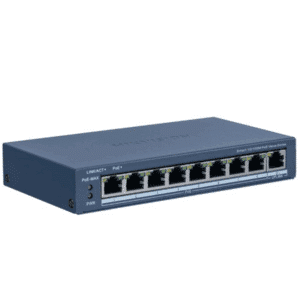 HIKVISION - SWITCH POE 8 CH 10/1001000MB + 2 10/100/1000MB 60W - All - 3634 - DS-3E1510P-EI/M