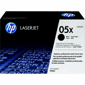 HP 05X - Alto rendimiento - negro - original - LaserJet - cartucho de tóner (CE505X) - para LaserJet P2055, P2055d, P2055dn, P2055x - Consumibles y Media - Cartuchos de Toner e Ink-Jet - CE505X