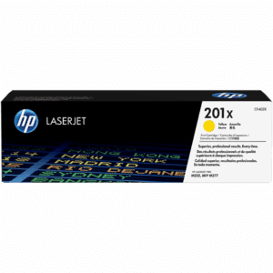 HP 201X - Alto rendimiento - amarillo - original - LaserJet - cartucho de tóner (CF402X) - para Color LaserJet Pro M252dn, M252dw, M252n, MFP M277c6, MFP M277dw, MFP M277n - Consumibles y Media - Cartuchos de Toner e Ink-Jet - CF402X