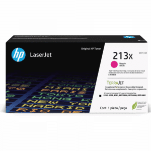 HP 213X - Alto rendimiento - magenta - original - LaserJet - cartucho de tóner (W2133X) - para Color LaserJet Enterprise 5700dn, 6700dn, MFP 6800dn - Consumibles y Media - Cartuchos de Toner e Ink-Jet - W2133X