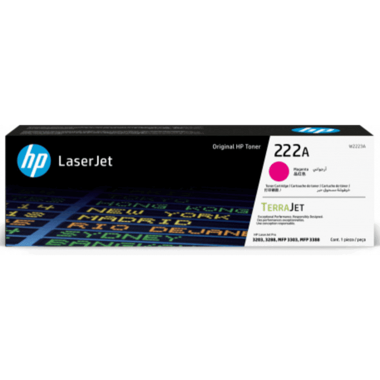 HP - 222A - Toner cartridge - Magenta - ORIGINAL LASERJET TONER CARTRI - Consumibles y Media - Cartuchos de Toner e Ink-Jet - W2223A