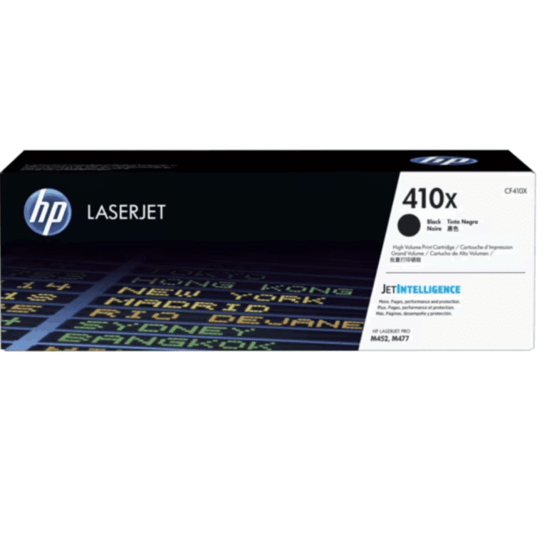 Toner Hpinc 410x Negro Laserjet M452/477/377 6500 Pag Cf410x - 888793807545 - CF410X