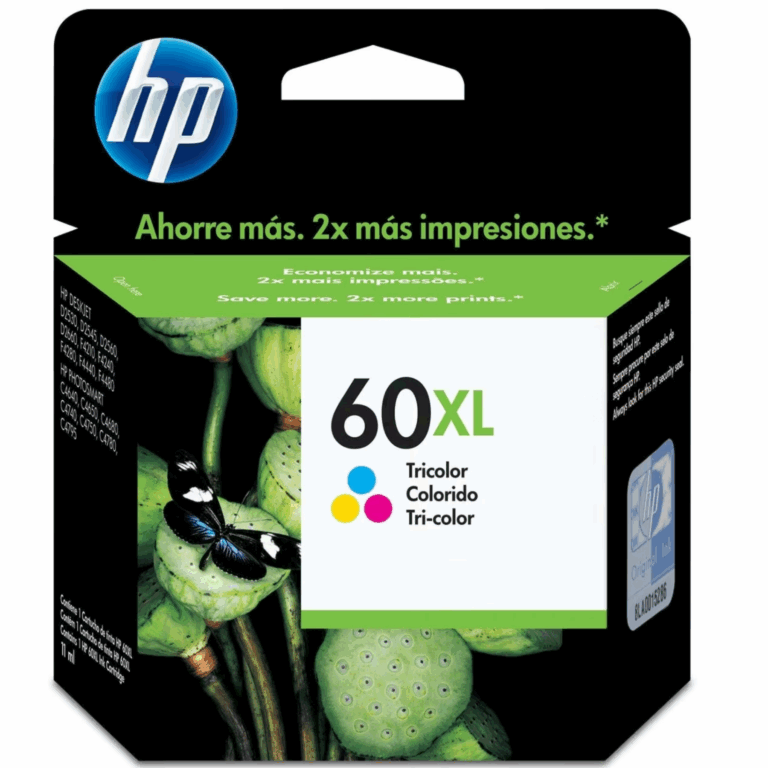 Hp 60xl Tri-color Ink Cartridge For Printer C4780 Latin America - New Factory Sealed - 1 Year Manufacturer Warranty - CC644WL