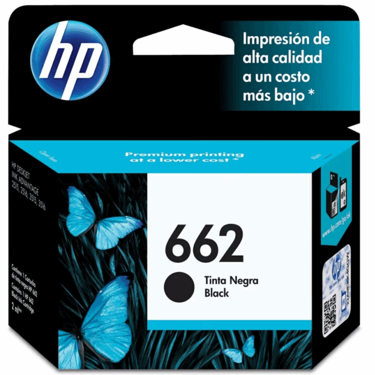 HP 662 - Negro - original - Ink Advantage - cartucho de tinta - para Deskjet 1516, Ink Advantage 15XX, Ink Advantage 35XX, Ink Advantage 4645 - Consumibles y Media - Cartuchos de Toner e Ink-Jet - CZ103AL