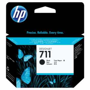 HP 711 - 38 ml - negro - original - DesignJet - cartucho de tinta - para DesignJet T100, T120, T120 ePrinter, T125, T130, T520, T520 ePrinter, T525, T530 - Consumibles y Media - Cartuchos de Toner e Ink-Jet - CZ129A