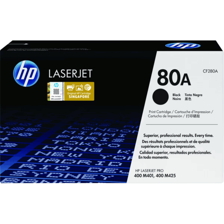 Toner Hpinc 80a Negro Laserjet M401 2700 Pag Cf280a - 886111144143 - CF280A