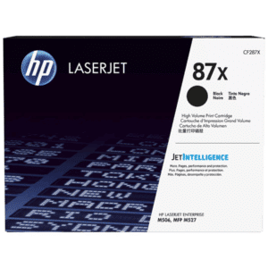 HP 87X - Alto rendimiento - negro - original - LaserJet - cartucho de tóner (CF287X) - para LaserJet Enterprise M506, MFP M527; LaserJet Enterprise Flow MFP M527; LaserJet Pro M501 - Consumibles y Media - Cartuchos de Toner e Ink-Jet - CF287X