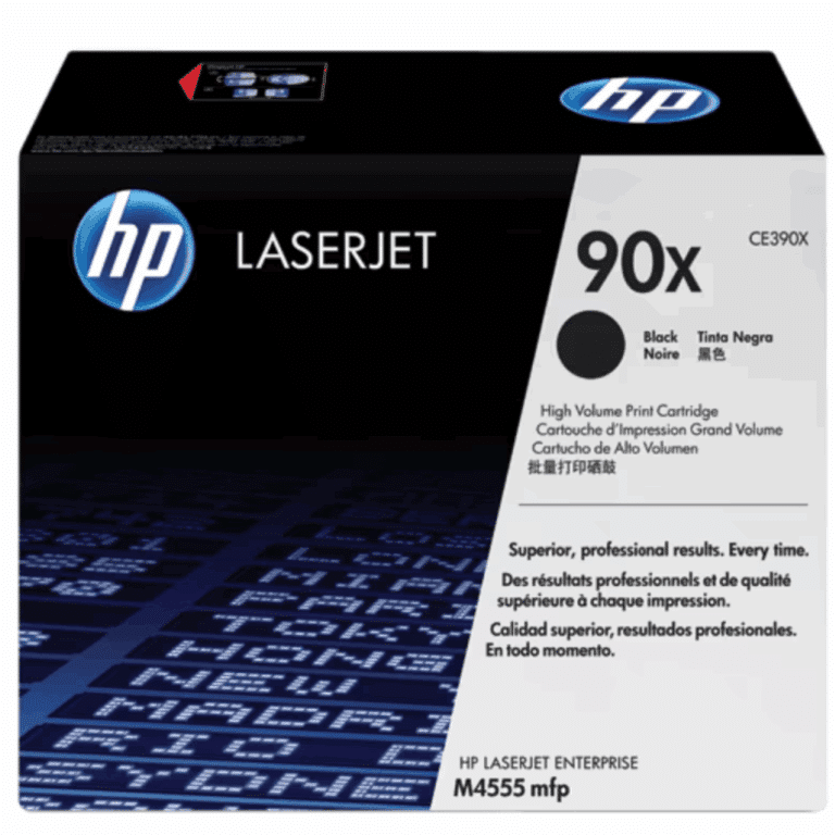 Toner Hpinc 90x Negro Laserjet M602/603/4555 24000 Pag Ce390x - 884962517765 - CE390X