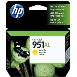 HP 951XL - 17 ml - Alto rendimiento - amarillo - original - cartucho de tinta - para Officejet Pro 251dw, 276dw, 8100, 8600, 8600 N911a, 8610, 8615, 8620, 8625, 8630 - Consumibles y Media - Cartuchos de Toner e Ink-Jet - CN048AL