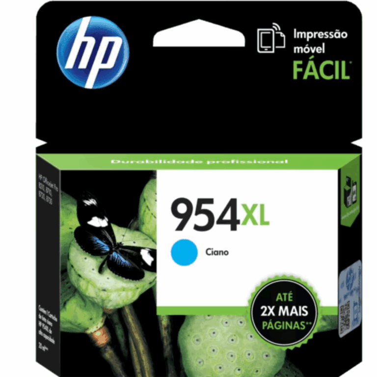 Tinta Hpinc 954xl Cyan 7740/8210/8710 1600 Pag L0s62al - 889296895176 - L0S62AL