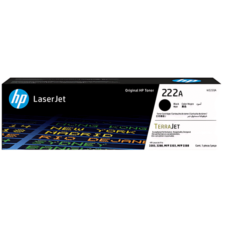 HP - Toner cartridge - Black - 222A BLACK ORIGINAL LASER - Consumibles y Media - Cartuchos de Toner e Ink-Jet - W2220A