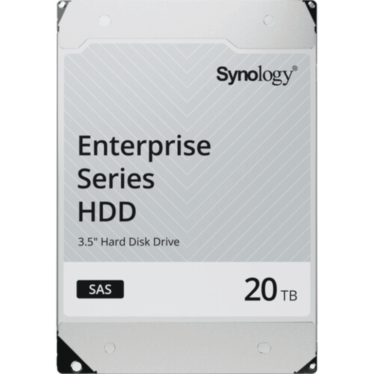 Synology HAS5310 - Hard Drive - Enterprise - 20 TB - Internal - 3.5" - SAS 12Gb/s - 7200 Rpm | SKU SYN-S5320T - NT - SYN-S5320T - SYNOLOGY - 846504005826 - HAS5310-20T