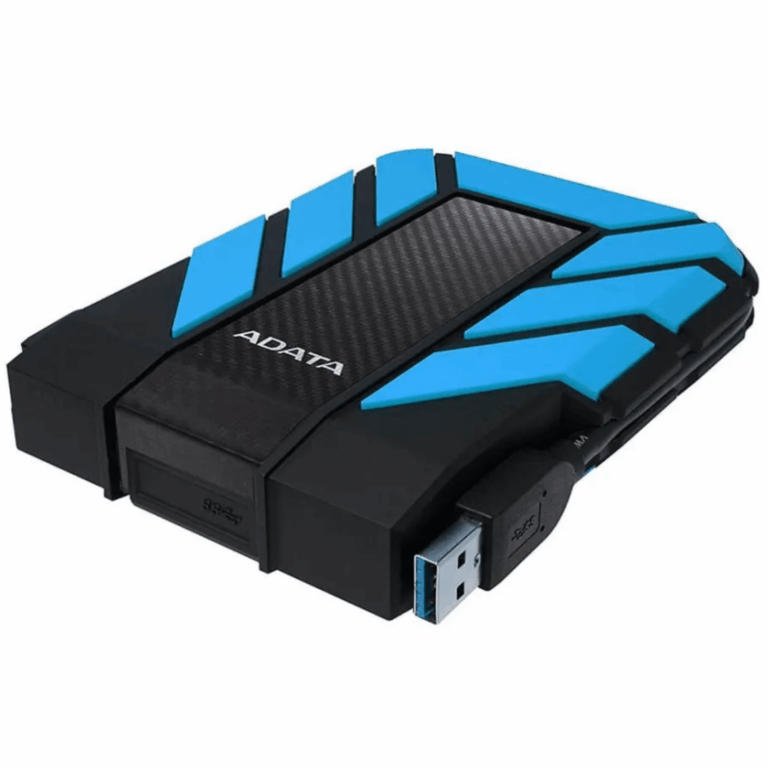 Disco Duro Adata 2tb Hd710b Usb 3.0 Externo Antishock Waterresist Azul - Discos Duros - AHD710P-2TU31-CBL