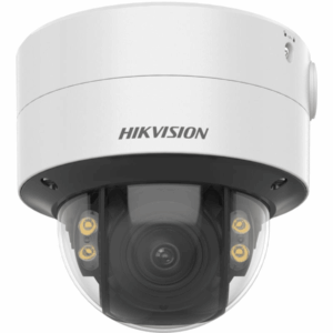 Hikvision ColorVu DS-2CD2747G2-LZS - Cámara de vigilancia de red - cúpula - resistente al polvo / resistente al agua / antivandalismo - color (Día y noche) - 4 MP - 2688 x 1520 - f20 montaje - iris fijo - motorizado - audio - LAN 10/100 - MJPEG, H.264, H.265, H.265+, H.264+ - CC 12 V/PoE Clase 3 - Vigilancia de Video - Cámaras de Red - DS-2CD2747G2-LZS