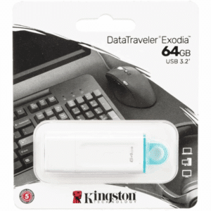 Kingston - USB flash drive - 64 GB - USB 3.1 Gen 1 - Memorias - Unidades Flash USB - KC-U2G64-5R