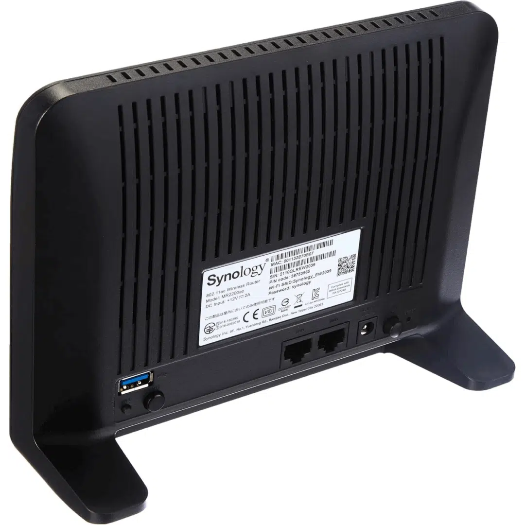 SYNOLOGY 無線LANルーター(Wi-Fiルーター) ac/n/a/g/b 目安：～3LDK/2