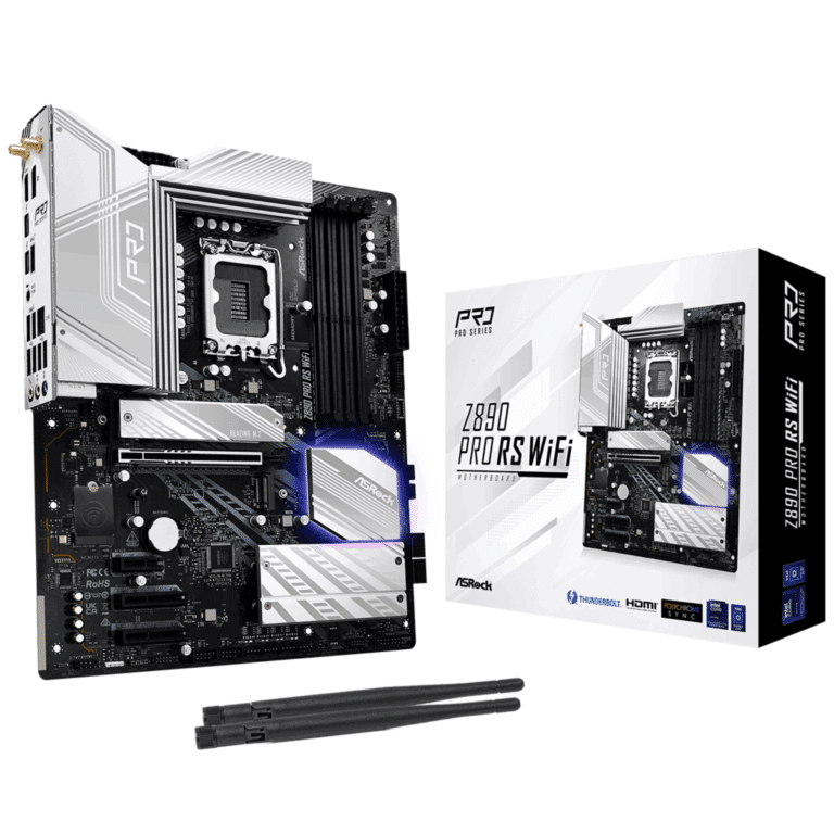 ASRock Inc. ASRock MB Z890 Pro RS WiFi Z890 LGA1851 256GB DDR5 ATX Retail MB 291280 Z890 PRO RS WIFI