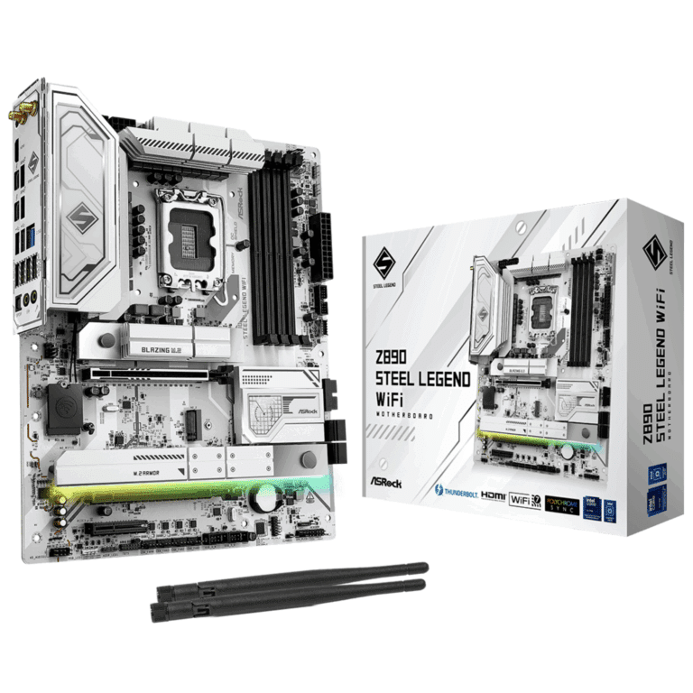 ASRock Inc. ASRock MB Z890 Steel Legend WiFi Z890 LGA1851 256GB DDR5 ATX Retail MB 291277 Z890 STEEL LEGEND WIFI