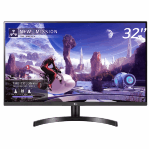 Lg 32qn600-b 32” 2560x1440 Qhd Ips Hdr10 Monitor With Amd Freesync - New Factory Sealed - 1 Year Manufacturer Warranty - 32QN600-B