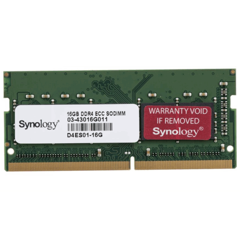 Synology 16GB DDR4 SDRAM Memory Module - NT - SYN-4ES16G - SYNOLOGY - 846504004409 - D4ES01-16G