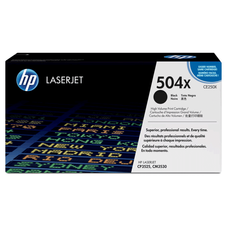 Toner Hp 504x Pn:ce250x - Suministros - CE250X