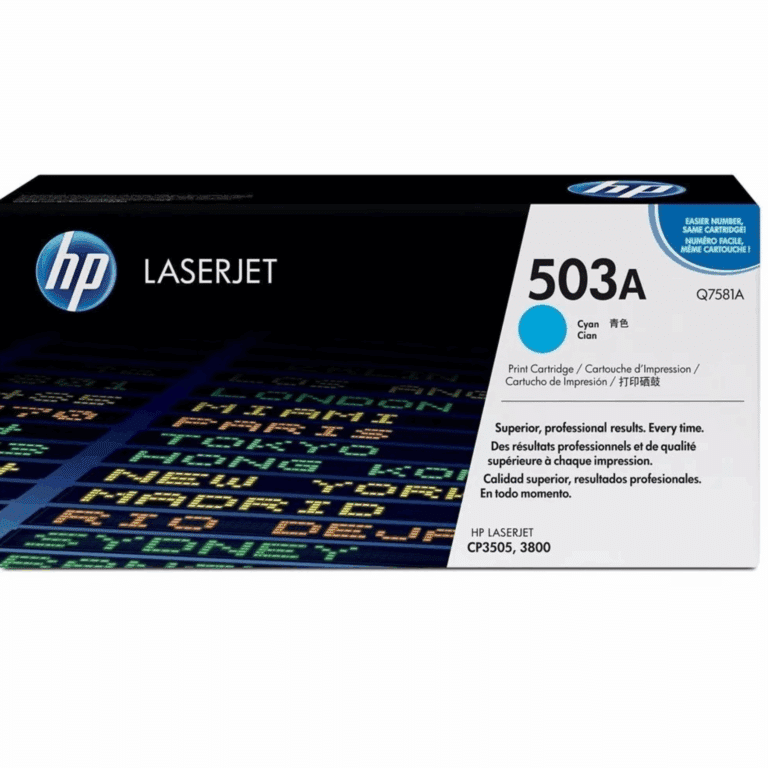 Toner Hp Laserjet 3505-3800 Cian Q7581a - Suministros - Q7581A