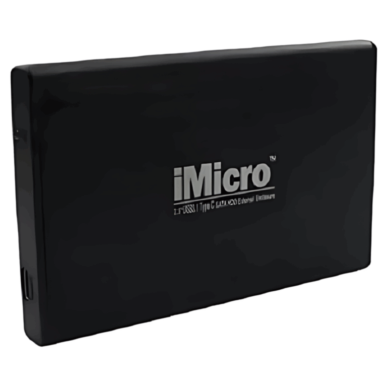 Imicro IM-U23C Drive Enclosure Serial ATA - USB 3.1 Type C Host Interface External - Black - ENL - IM-U23C - IMICRO - 841106111579 - IM-U23C