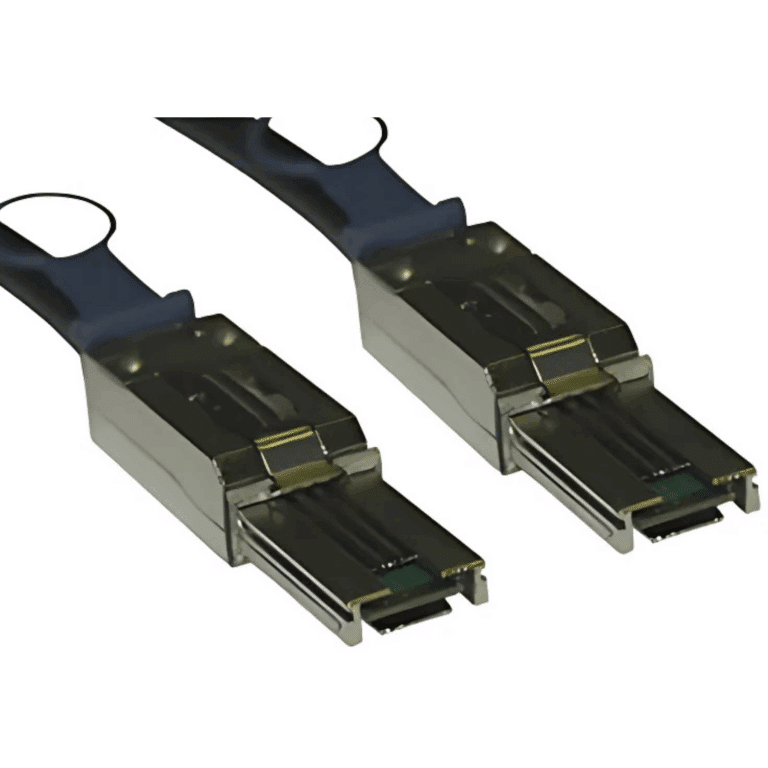Imicro - SAS External Cable - Mini SAS (SFF-8088) (m) To Mini SAS (SFF-8088) (m) - 3.3 Ft - CBL - ST-S8088E1 - IMICRO - 849937000963 - SFF8088E-1-MM