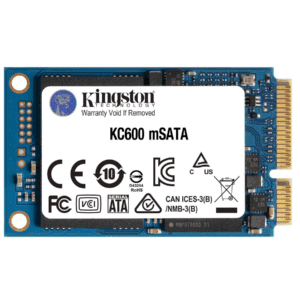 Kingston KC600 256 GB Solid State Drive - Msata Internal - SATA (SATA/600) - SSD - SKC600M256 - KINGSTON - 740617315981 - SKC600MS/256G