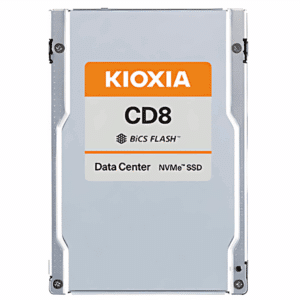 KIOXIA CD8-R KCD8XRUG15T3 15 TB Solid State Drive - 2.5" Internal - PCI Express Nvme (pci Express Nvme 4.0 x4) - Read Intensive - SSD - KCD8XRU15T - KIOXIA - KCD8XRUG15T3