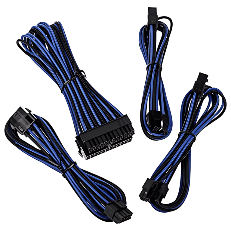 Kit De Cable De Extension Bitfenix Alchemy 2.0-negro / Azul (bfx-alc-extkb-rp) - Cables - BFX-ALC-EXTKB-RP