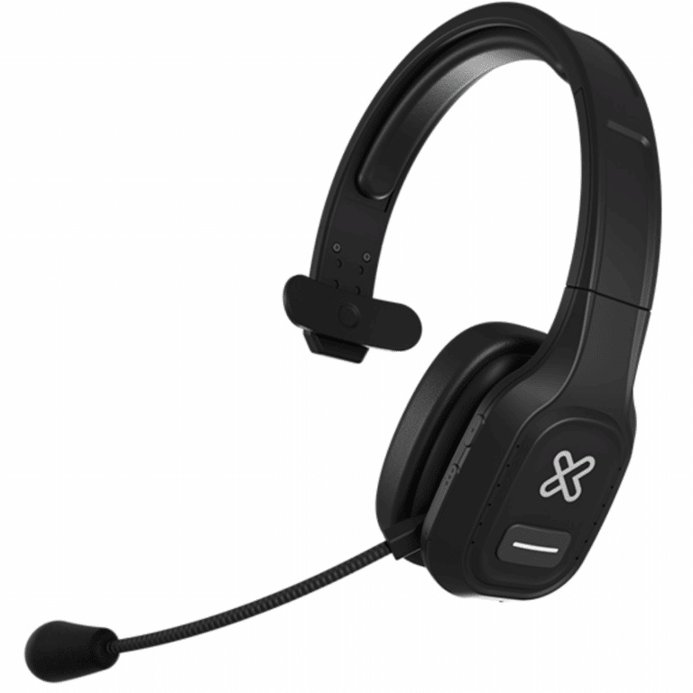 Headphone Klipx Xtreme Kch-750 Wireless Dual Con Monoaureal Voxcom Compatible Con Bluetooth Y 3.5mm - Kch-750