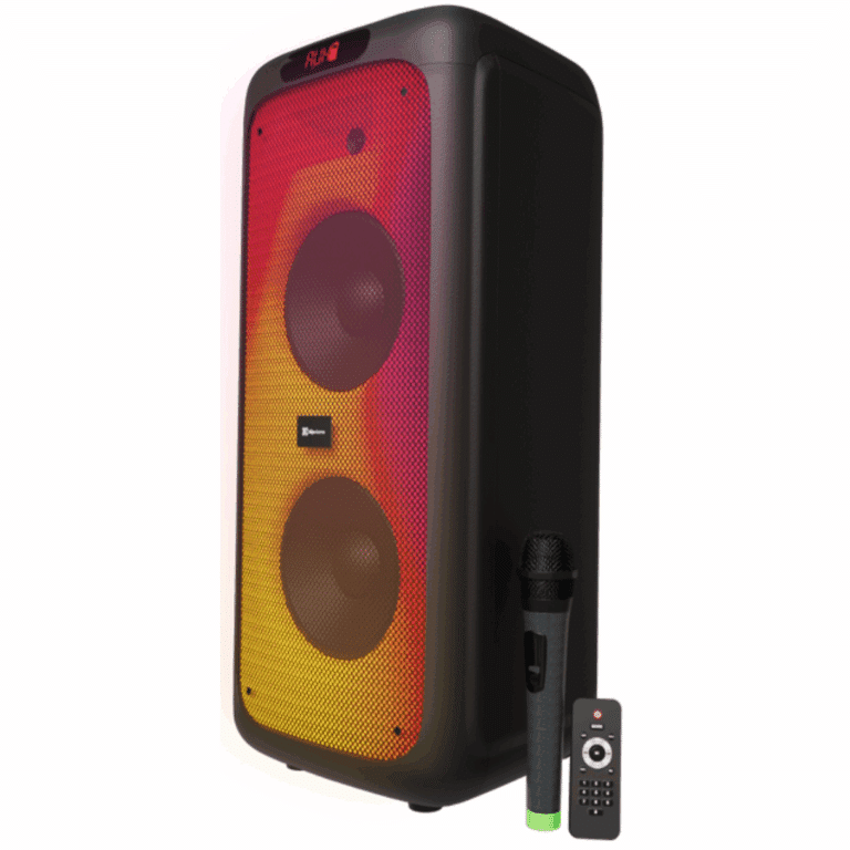 Klip Xtreme KLS-662 - Altavoz - Negro - 8inch - Portable - Luces Led flameantes - Portable - Audio y Video - Parlantes / Bocinas / Cornetas - KLS-662