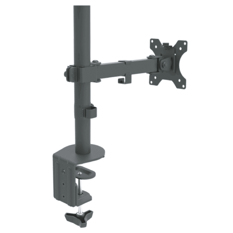 Klip Xtreme KPM-300 - Kit de montaje - para pantalla plana - plástico, acero de alta calidad - negro - tamaño de pantalla: 13"-32" - montable en escritorio - Monitores - Accesorios - KPM-300