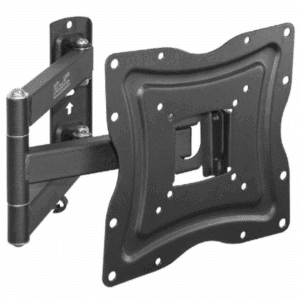 Klip Xtreme KPM-875 - Kit de montaje (placa de contacto, soporte para montaje en pared, brazo oscilante doble) - para pantalla plana - acero con recubrimiento en polvo - negro - tamaño de pantalla: 13"-46" - interfaz de montaje: hasta 400 x 400 mm - se puede instalar en la pared - Monitores - Accesorios - KPM-875