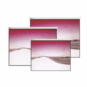 Klip Xtreme KPS-303 - Pantalla de proyección - instalable en el techo, instalable en pared - 100" (254 cm) - 4:3 - Matte White - blanco - Proyectores - Pantallas - KPS-303