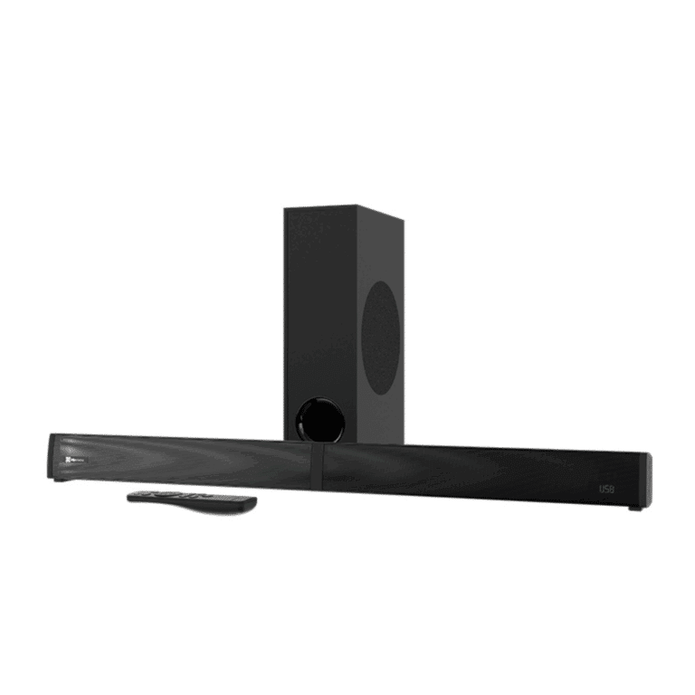 Klip Xtreme KSB-301 - Barra de sonido - Negro - Subwoofer inalámbrico de 2.1 canales y 200 W - Audio y Video - Parlantes / Bocinas / Cornetas - KSB-301