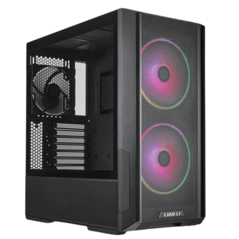 Lian Li Lancool 216 RGB - Mid Tower - Extended ATX - Windowed Side Panel (tempered Glass) - No Power Supply (atx) - Black - Usb/audio - CS - CS-LAN2161 - LIAN-LI - 840353043787 - LANCOOL 216RX