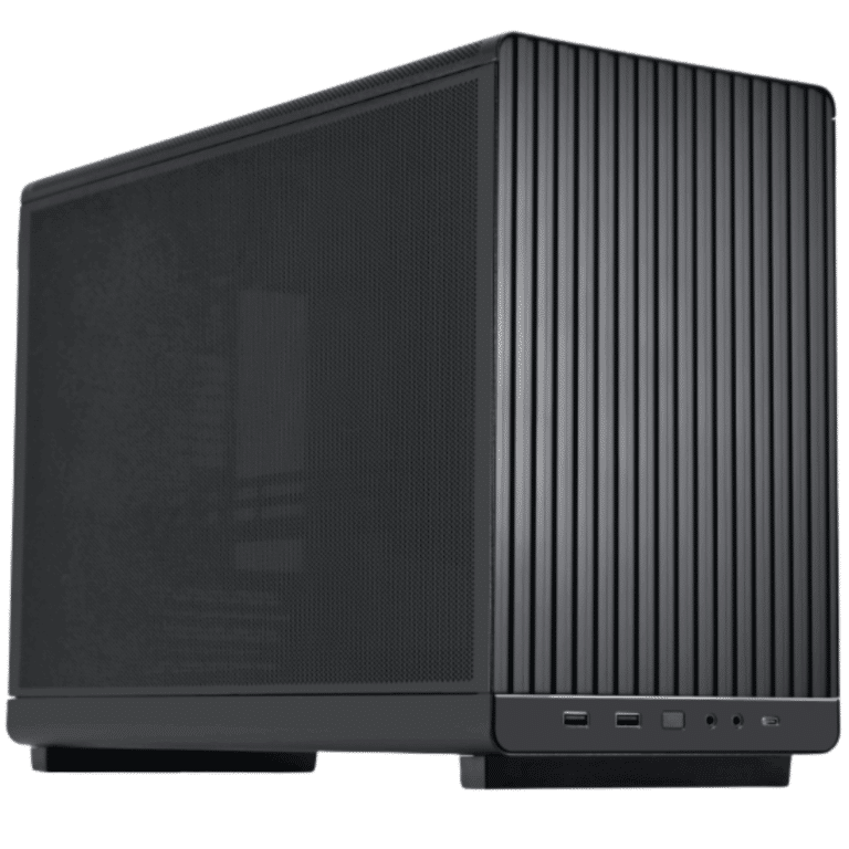 Lian-Li Lian-LI CS A3-mATX-WD Black wood front panel Mini tower MicroATX Chassis CS 288491 A3-MATX-WD BLACK