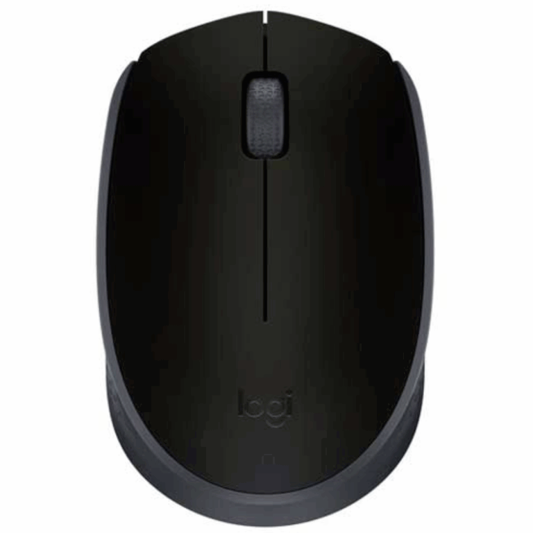 Mouse Logitech M170 Gris-negro Wireless Usb Plug And Play - Mouse - 910004940