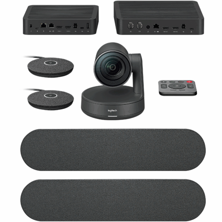 Camara Logitech/rally Plus Usb /90 Grados /zoom Hd 15x /ultra Hd 4k /2 Altavoces / Bases Mic. /con - 097855140227 - 960-001225