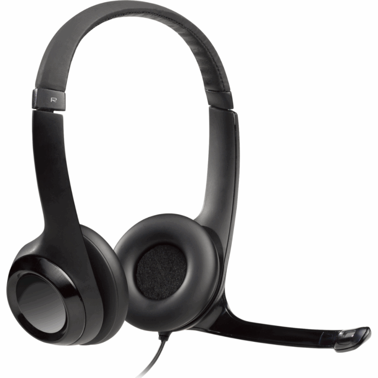 Headphone Logitech Usb H390 Con Microfono Black - 981-000485
