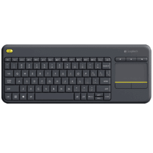 Teclado Logitech K400 Plus Wireless Keyboard Touch Black English (must Be Purchased In Multiples Of 4) - New Factory Sealed - 1 Year Manufacturer Warranty - 920-007119