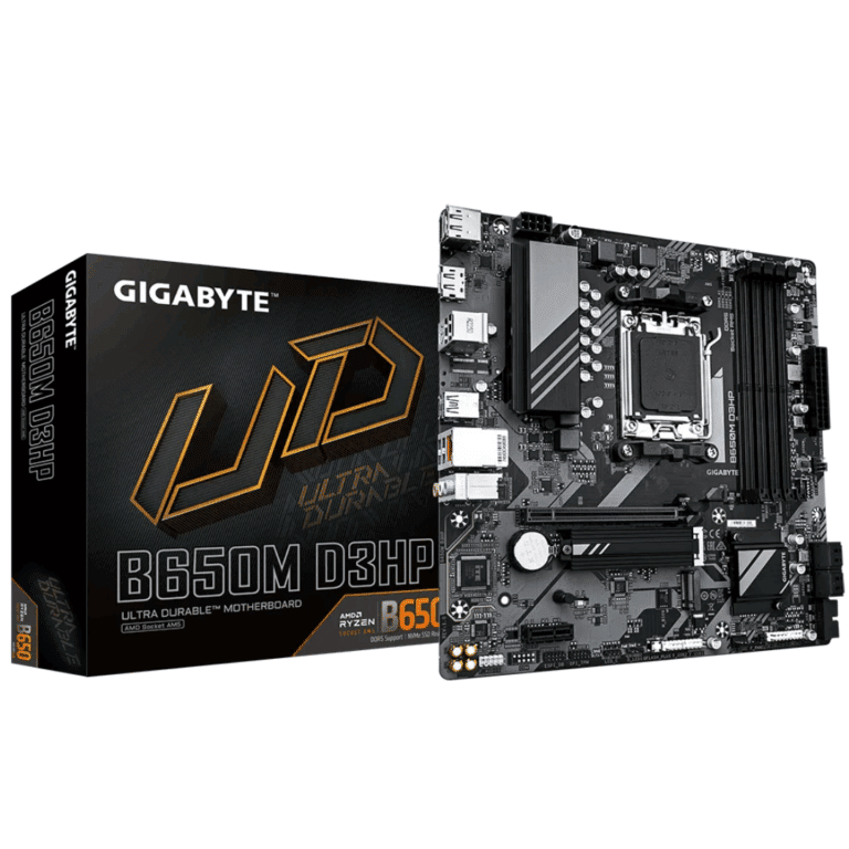 Mainboard Gigabyte/b650m D3hp Amd Am5 Amd Ryzen 7000/8000/9000 Series Proces - B650MD3HP