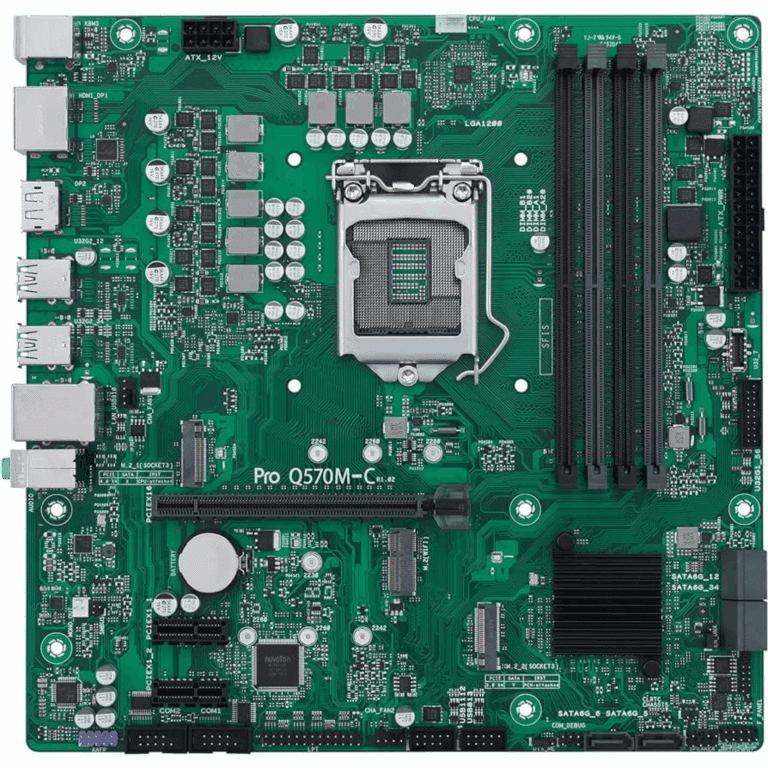 Mainboard Zebion H570 11th Lga1200 2xddr4-sd Sn Ln Vga Hdmi M.2 Usb3.0 Mitx - Mother Board - Q570