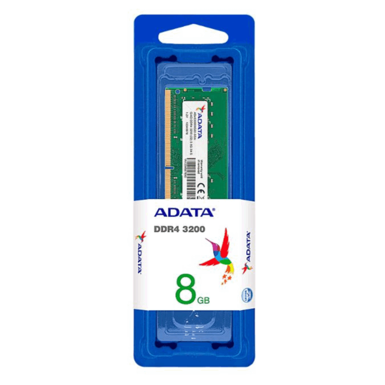 Memoria Ram Sodimm Adata Ad4s32008g22-sgn 8gb Ddr4 3200mhz - 4711085930774 - AD4S32008G22-SGN