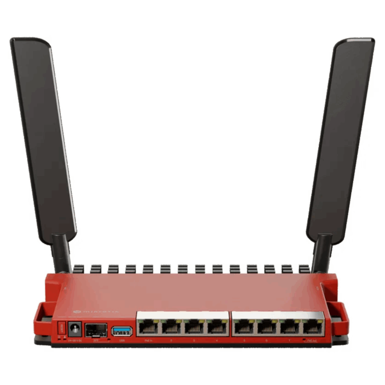 Mikrotik - Router - Wireless - 600Mhz Atheros CPU 512MB RAM 1 - Redes - Puentes y Enrutadores - L009UiGS-2HaxD-IN